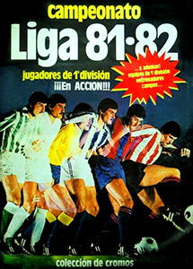 Album Liga Spagnola 1981-1982
