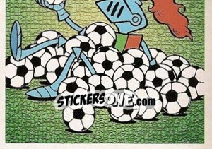 Sticker Recordista da artilharia (puzzle 2) - Campeonato Brasileiro 1997 - Panini