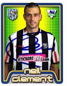 Sticker Neil Clement - Premier League Inglese 2004-2005 - Merlin