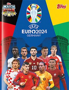 Album Euro 2024 Match Attax All Stars Lidl. English version

