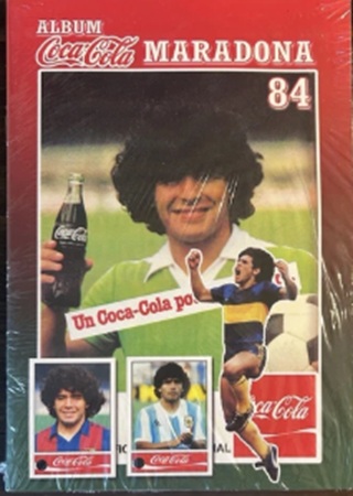Album Official Maradona Coca Cola 1984 (Colombia)