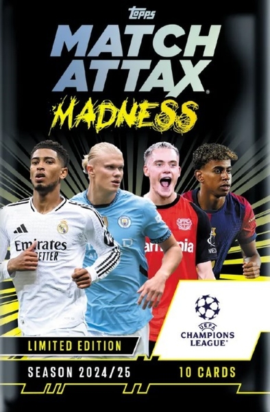 Album UEFA Champions League 2024-2025. Match Attax Madness
