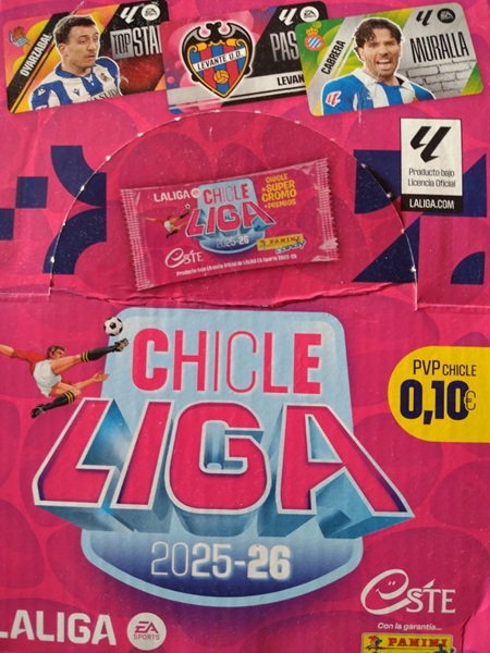 Album Chicle Liga 2025-2026
