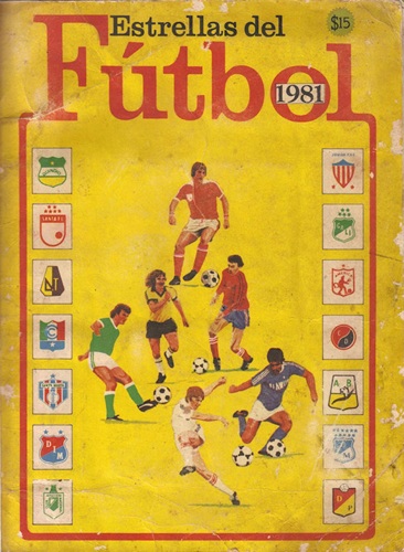 Album Estrellas del Fútbol 1981
