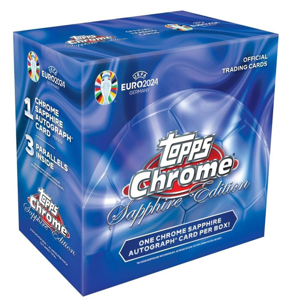 Album Chrome UEFA Euro 2024 Sapphire Edition

