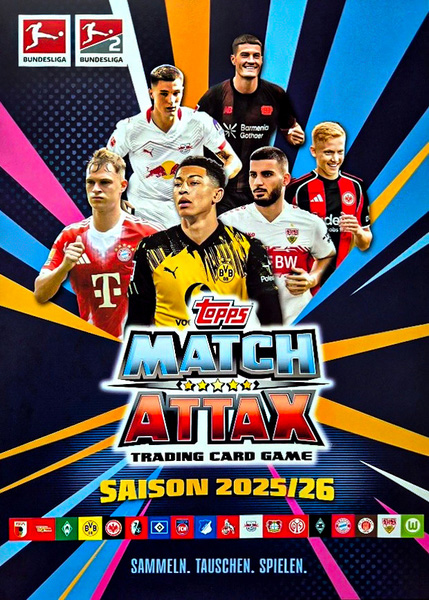 Album German Fussball Bundesliga 2025-2026. Match Attax