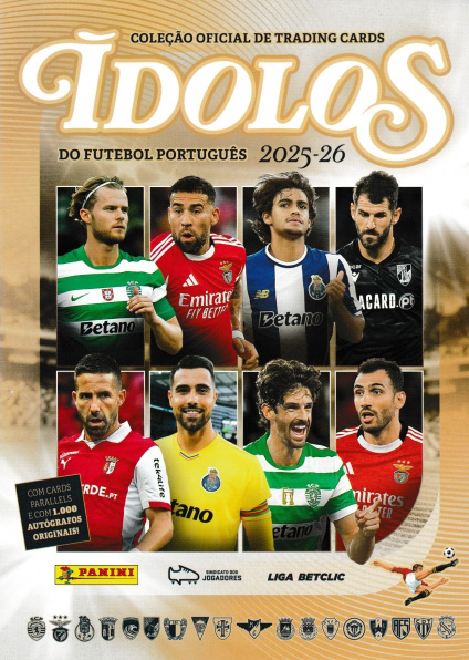Album Ídolos do Futebol Português 2025-2026
