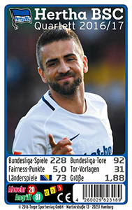 Album Hertha BSC Quartett 2016-2017
