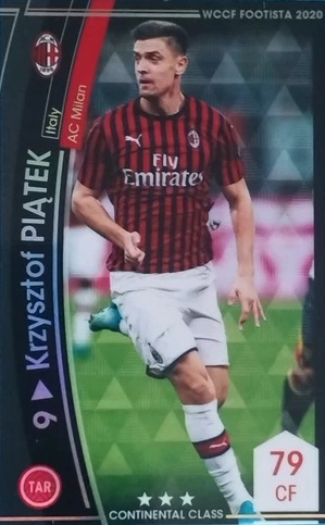 Album Wccf Footista 2020 Serie F20-2
