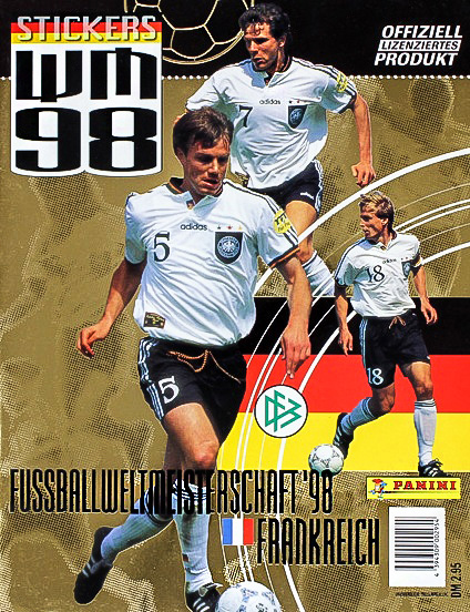 Album WM 1998 Stickers
