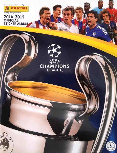 Album UEFA Champions League 2014-2015. Brazil Version
