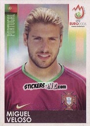 Cromo Miguel Veloso - UEFA Euro Austria-Switzerland 2008 n. 112 - Panini