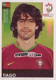 Sticker Tiago Mendes - UEFA Euro Austria-Switzerland 2008 n. 114 - Panini