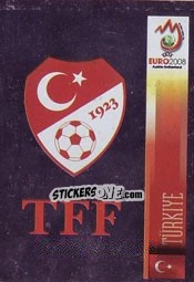 Cromo Team Emblem - UEFA Euro Austria-Switzerland 2008 n. 129 - Panini