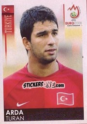 Cromo Arda Turan - UEFA Euro Austria-Switzerland 2008 n. 137 - Panini