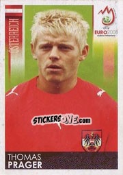 Figurina Thomas Prager - UEFA Euro Austria-Switzerland 2008 n. 167 - Panini