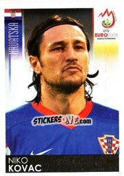 Figurina Niko Kovac - UEFA Euro Austria-Switzerland 2008 n. 190 - Panini