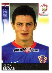 Figurina Igor Budan - UEFA Euro Austria-Switzerland 2008 n. 199 - Panini