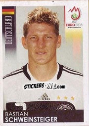 Cromo Bastian Schweinsteiger - UEFA Euro Austria-Switzerland 2008 n. 220 - Panini