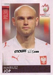 Figurina Mariusz Jop - UEFA Euro Austria-Switzerland 2008 n. 236 - Panini