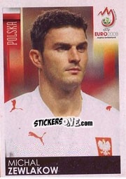 Figurina Michal Zewlakow - UEFA Euro Austria-Switzerland 2008 n. 239 - Panini
