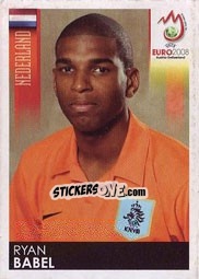 Cromo Ryan Babel - UEFA Euro Austria-Switzerland 2008 n. 272 - Panini