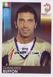 Figurina Gianluigi Buffon - UEFA Euro Austria-Switzerland 2008 n. 286 - Panini