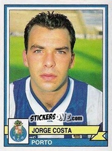 Figurina Jorge Costa - Futebol 1994-1995 n. 258 - Panini