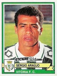 Cromo Sergio Araujo - Futebol 1994-1995 n. 309 - Panini