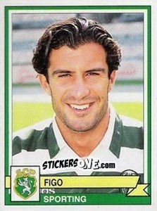 Cromo Luis Figo - Futebol 1994-1995 n. 323 - Panini