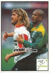 Cromo John De Wolf Vs Ruud Brood - Voetbal 1993-1994 n. 1 - Panini