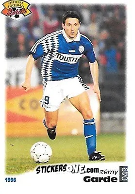 Figurina Remy Garde - U.N.F.P. Football Cards 1995-1996 n. 49 - Panini