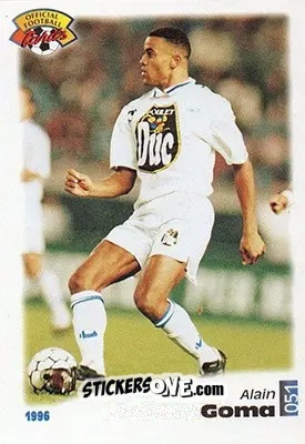 Sticker Alain Goma - U.N.F.P. Football Cards 1995-1996 n. 51 - Panini