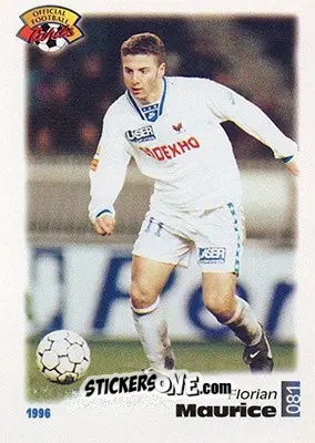 Figurina Florian Maurice - U.N.F.P. Football Cards 1995-1996 n. 81 - Panini