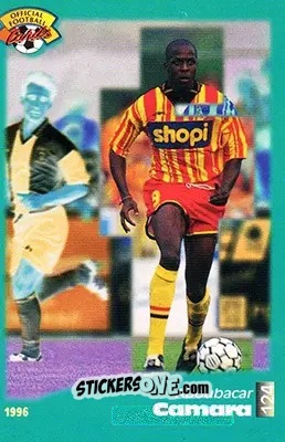 Cromo Aboubacar Camara - U.N.F.P. Football Cards 1995-1996 n. 124 - Panini