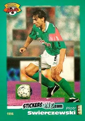 Figurina Piotr Swerczewski - U.N.F.P. Football Cards 1995-1996 n. 138 - Panini
