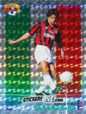 Cromo Alessandro Costacurta - U.N.F.P. Football Cards 1995-1996 n. 145 - Panini