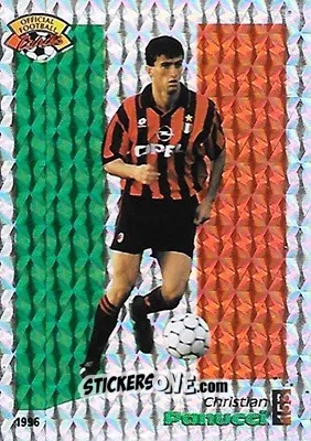 Cromo Christian Panucci - U.N.F.P. Football Cards 1995-1996 n. 153 - Panini