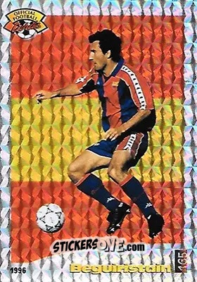 Cromo Beguristan - U.N.F.P. Football Cards 1995-1996 n. 165 - Panini