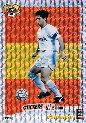 Cromo Chendo - U.N.F.P. Football Cards 1995-1996 n. 168 - Panini
