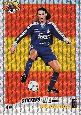 Cromo Redondo - U.N.F.P. Football Cards 1995-1996 n. 178 - Panini