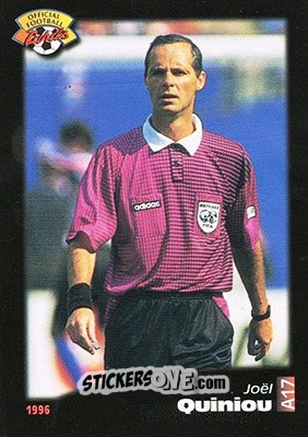 Figurina Joel Quiniou - U.N.F.P. Football Cards 1995-1996 n. A17 - Panini
