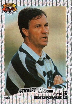 Figurina Rene Exbrayat - U.N.F.P. Football Cards 1995-1996 n. E7 - Panini