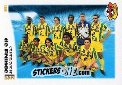 Figurina Titres Pour Un Club - U.N.F.P. Football Cards 1995-1996 n. R2 - Panini