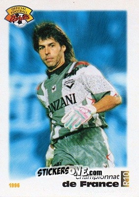 Sticker Record d'lnvincibilite pour un Gardien - U.N.F.P. Football Cards 1995-1996 n. R10 - Panini
