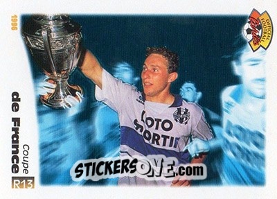 Cromo Record De Victoires Pour Un Club - Papin - U.N.F.P. Football Cards 1995-1996 n. R13 - Panini