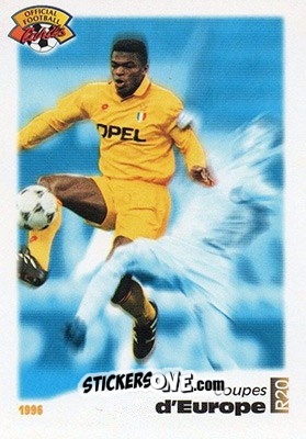 Cromo Le Plus Grand No  De Victoires - U.N.F.P. Football Cards 1995-1996 n. R20 - Panini