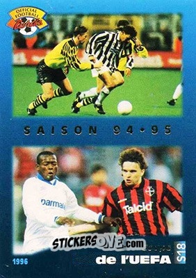 Cromo Coupe de I'fuefa - U.N.F.P. Football Cards 1995-1996 n. S18 - Panini