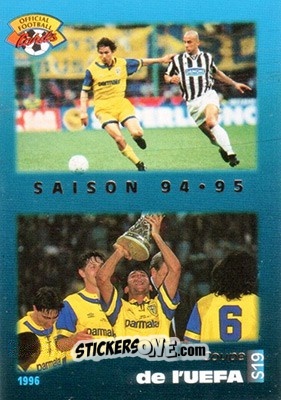 Cromo Coupe de I'fuefa - U.N.F.P. Football Cards 1995-1996 n. S19 - Panini