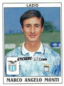 Cromo Marco Angelo Monti - Calciatori 1989-1990 n. 206 - Panini